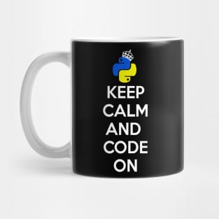 Keep Calm And Code on Mug